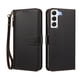 thumbnail image 1 of Funda Tipo Billetera para samsung galaxy S22 5G con Soporte y Bolsillo con Cierre Negro, 1 of 1