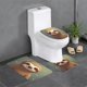 thumbnail image 1 of Juego de Alfombras de Baño Desmarcar Coral Fleece 3 Piezas, 1 of 6