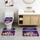 thumbnail image 2 of Juego de Alfombras de Baño Desmarcar Pororo El Pequeño Pingüino 3 Piezas, 2 of 6