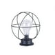 thumbnail image 1 of Lampara De Mesa Vintage Circular Portatil negro unico, 1 of 3