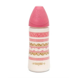 Suavinex - Mamadera 360 Ml Tetina Redonda Silicona Premium Rs