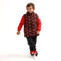 Parka Niño Spiderman Multi Logo Negro Marvel