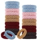 thumbnail image 1 of 20 coleteros de algodón grueso sin costuras, elásticos, para cabello grueso, rizado y pesado (colores variados), 1 of 7