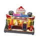 thumbnail image 5 of Estatua de pueblo navideño, figurita, artesanía con luz LED, hecha a mano con parte superior giratoria, adorno navideño para escritorio, regalo de año Forma de helado, 5 of 5