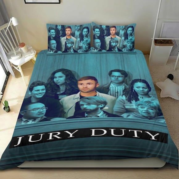 Juego de Cama Temático Deber del Jurado Desmarcar 135x200 cm