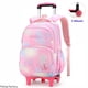 thumbnail image 1 of Children School Backpack Set with Wheels Students Bags for Girls Trolley Bag Cute Schoolbag Rolling Wheeled Backpack Child Girl, 1 of 3