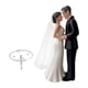 thumbnail image 4 of Wedding Cake Topper Bride Groom Statue For Engagement Parties Bridal Showers Black Suit, 4 of 5