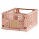 thumbnail image 1 of Caja de Almacenamiento Organizadora Apilable y Plegable DAY rosa, 1 of 6