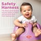 thumbnail image 3 of Silla portátil para bebé Nuby My Floor Seat con arnés de seguridad, color rosa, 3 of 7