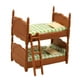 thumbnail image 4 of Casa De Muñecas Litera Exquisita Con Almohadas Colchón Lindo Modelo De Cama Doble, 4 of 5