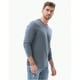 thumbnail image 1 of Polera Hombre Manga Larga Cuello V Azul Talla L, 1 of 3
