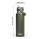 thumbnail image 3 of Botella de agua CamelBak Thrive Flip Straw aislada de 1,2 L, 3 of 8