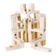 thumbnail image 3 of Juego De Bloques De Construcción De Canicas De Madera Para Niños Y Niñas, Regalo De Cumpleaños, 60 Uds., 3 of 5