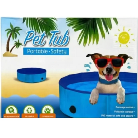Piscina Para Perros Mascotas 80X20Cm