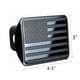 thumbnail image 3 of Funda de enganche para remolque EverHitch, bandera de acero inoxidable de EE. UU., 3 of 9