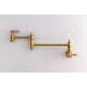 thumbnail image 2 of Llave de Cocina para Llenar Ollas Kingston Brass KS3107AL Montada en Pared, 2 of 4