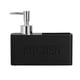 thumbnail image 1 of Dispensador De Jabón Líquido Y Soporte De Esponja Fregadero De Cocina De Resina Tidy Black, 1 of 2
