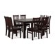thumbnail image 2 of Comedor Ñuble Cuadrado 120X120 Cm Con 8 Sillas Chocolate-Negro, 2 of 13