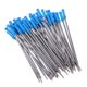 thumbnail image 2 of paquete de 50 0,5 mm plumilla metal rollerball pen gel pen signo pluma recambios azul, 2 of 5