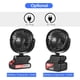 thumbnail image 5 of Ventilador con luz LED, ventilador de escritorio, ventilador inalámbrico, ventilador giratorio, ventilador eléctrico de litio, ventilador eléctrico de litio portátil, ventilador para acampar al aire l, 5 of 7
