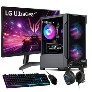 Hyperpc.Cl - Pc Gamer + Monitor 24 + Perif: Amd Ryzen 5 8400 32Gb 2Tb Rtx 3050 Wifi