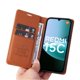 thumbnail image 4 of Funda Billetera de Cuero para Xiaomi Redmi 15C con Tarjetero y Soporte - Tapa Magnética Marrón, 4 of 5