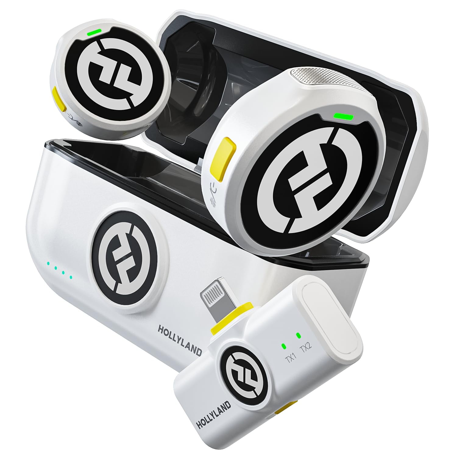 Hollyview - Micrófono Lavalier Inalámbrico Hollyland Lark M2 Para Iphone