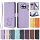 thumbnail image 3 of Funda Billetera con Relieve de Gato para Nothing Phone 4A, Lila Claro, 3 of 6