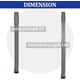 thumbnail image 4 of Manguera para Dy*son DC41 DC40 DC65 UP13 UP14 UP20 Animal 2, Reemplazo de Manguera de Extensión Flexible Compatible con Aspiradoras Dy*son Animal/Verticales/de Bola/de Bote, 4 of 6