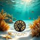 thumbnail image 2 of Tachuelas para uñas Xinjincang doradas 3D temática océano y playa – DIY, 2 of 9