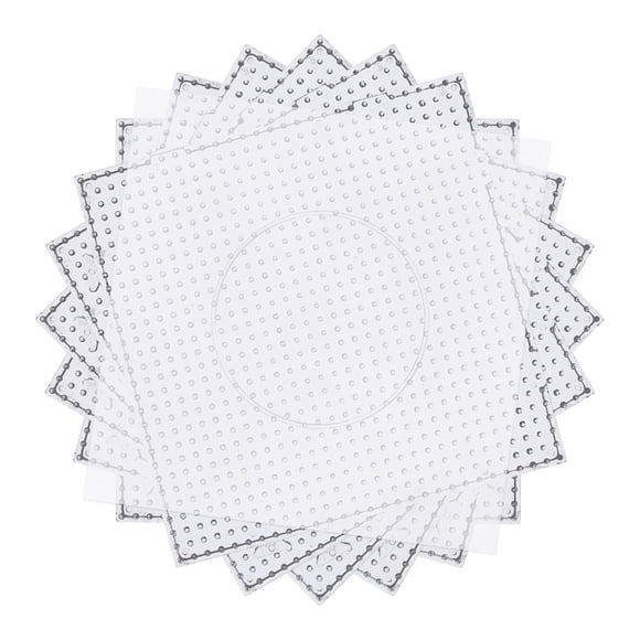 Kit de tableros perforados Fuse Beads Phinus con papel de planchar, 5 mm, 6 unidades