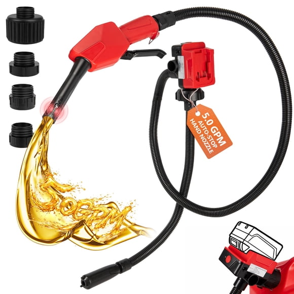 Bomba de Transferencia de Combustible Inalámbrica VierKate 5GPM con Auto-Stop