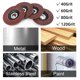 thumbnail image 5 of Flap Discs LotFancy, 40 unidades, para amoladora angular, disco de lijado de 115 mm, 5 of 7