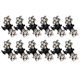 thumbnail image 1 of Bargains Únicos 12 Piezas Mini Pinza de Pelo Pequeña con Piedras de Imitación Clips de Pelo Metálicos Pequeños para Mujeres Blancos, 1 of 7