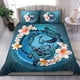 thumbnail image 3 of Juego De Funda Nórdica Polinesia Samoa Bedding Set Blue Plumeria Animal Tattoo, 3 of 3