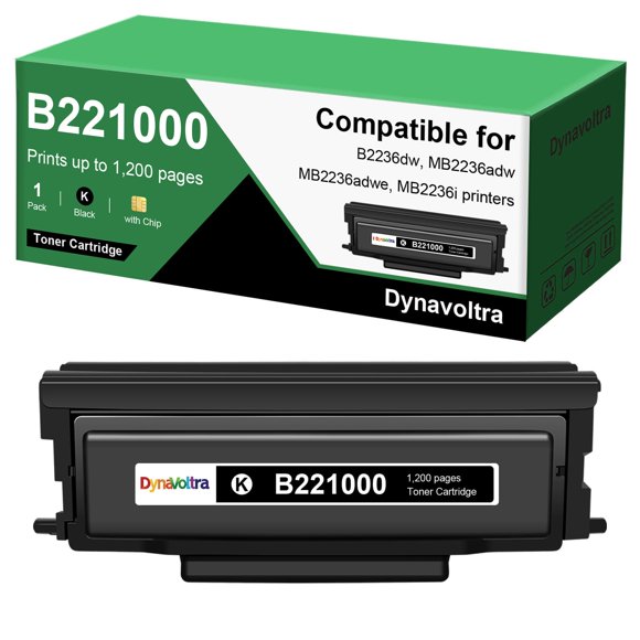Cartucho de Tóner Dynavoltra B221000 Negro 1 Unidad 1200 Páginas