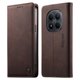 thumbnail image 1 of Funda Billetera de Cuero para [Xiaomi Redmi Note 15 Pro 4G], Bloqueo RFID, Tarjetas y Soporte Café, 1 of 5