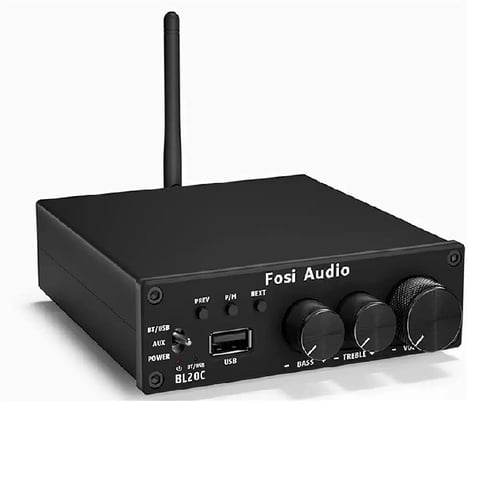 Amplificador Estéreo Bluetooth Fosi Audio Bl20C