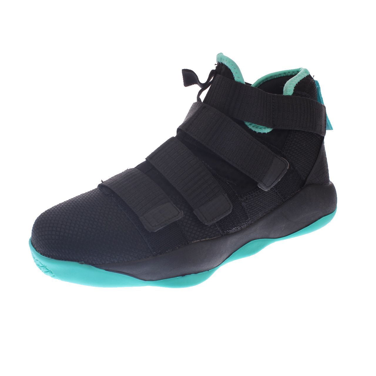 Zapatilla Negro/verde Agua Vía Franca