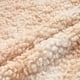 thumbnail image 4 of REGALWOVEN Paquete de 2 Fundas de Almohada de Felpa de Oso de Peluche Teñidas con Nudos Suaves Fundas de Almohada para Sofá Dormitorio Sala de Estar, Decoración Moderna para el Hogar Rosa 20" x 12", 4 of 7