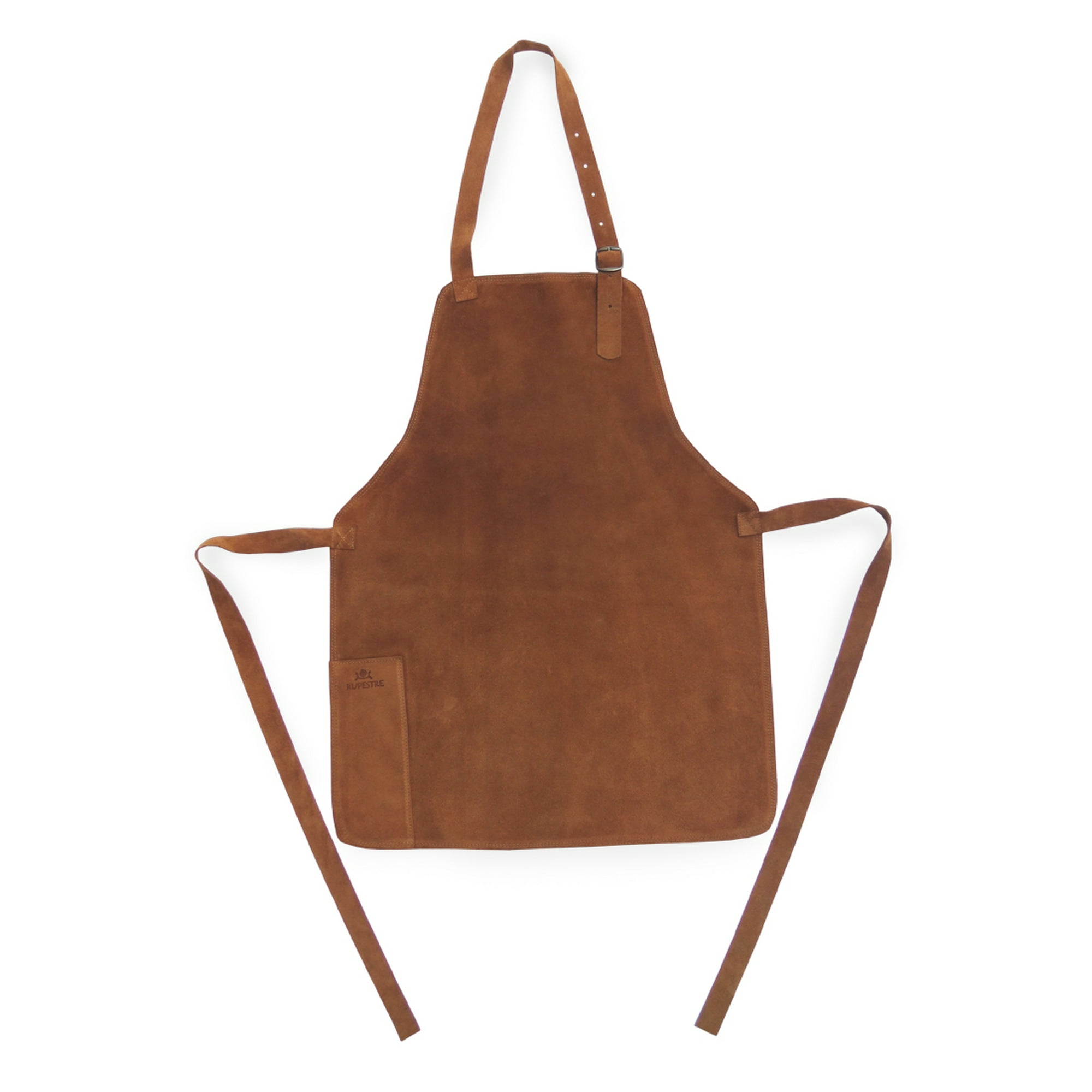 Rupestre - Pechera De Cuero Estandar Cafe Claro