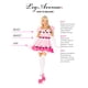 thumbnail image 5 of Disfraz Leg Avenue Pink Princess para mujer, talla pequeña, 5 of 5