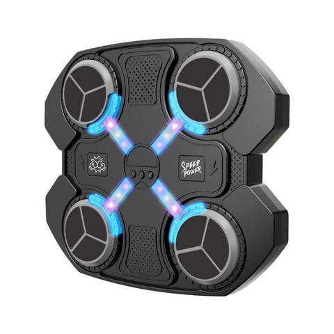 Genérico - Maquina Boxeo Xs Led Guantes Musical Entretenimiento Lau