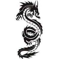 Rienda Libre Graphics - Decomural Chinese Dragon Kids Bedroom Ws-19163