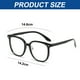 thumbnail image 2 of Gafas cuadradas de luz azul para hombres y mujeres, gafas para computadora con bloqueo UV, gafas con lentes transparentes, 2 of 5