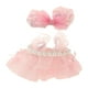 thumbnail image 1 of Falda Con Tirantes Para Muñecas De Peluche Ropa DIY Haz Tus Propias Muñecas Para Muñecas De 17 Cm Rosa, 1 of 3