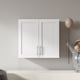 thumbnail image 1 of Stackable Wall Mounted Storage Cabinet, 11.81 "D x 31.50"W x 29.92 "H, White, 1 of 3