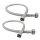 thumbnail image 1 of Conector de manguera para grifo PROCURU de 30 cm de acero inoxidable, paquete de 2, 1 of 5