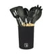 thumbnail image 1 of Set 12 Utensilios De Cocina Silicona Negro Simplit, 1 of 6