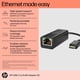thumbnail image 2 of Adaptador USB‑C HP G2 1 Gbit/s 1 puerto 1000Base‑T, 2 of 4